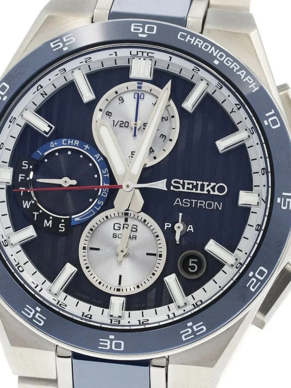 SEIKO Astron Nexter SBXC181/5X83-0AA0 GPS Solar Powered Radio Men's Watch_